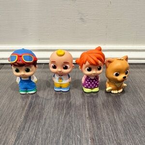 Cocomelon Adorable Cartoon Character Playset Figurines JJ Yoyo Tom Tom Bingo